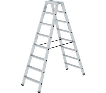 Stehleiter beidseitig begehbar 2x8 Stufen | © MUNK GmbH
