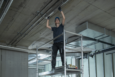 Klappgerüst mit Ausbaueinheit | © MUNK GmbH