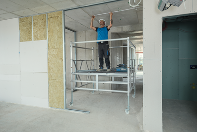 Klappg. -fach-PF teleskopierbar, ArbeitsH. 3,70m | © MUNK GmbH