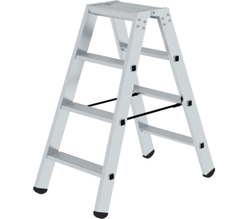 Stehleiter beidseitig begehbar 2x4 Stufen | © Riesa Outlet GmbH